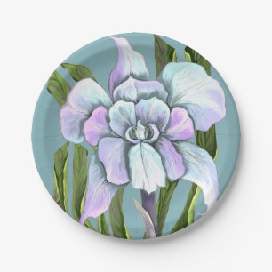 Smeraldo bloemen papieren borden bordje