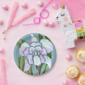 Smeraldo bloemen papieren borden papieren bordje (Feest)