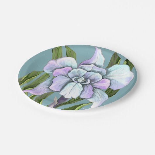 Smeraldo bloemen papieren borden papieren bordje (Gekanteld)