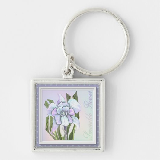 Smeraldo-bloeskeyringen Sleutelhanger (Voorkant)