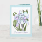 Smeraldo Flower Bedankkaart (Voorkant)