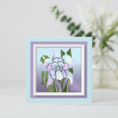 Smeraldo Flower Bedankkaart (Staand voorkant)