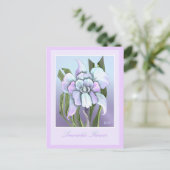 Smeraldo Flower Briefkaart (Staand voorkant)