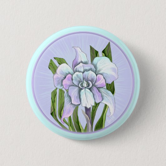 Smeraldo Flower Button (Voorkant)