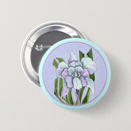 Smeraldo Flower Button (Voorkant /achterkant)