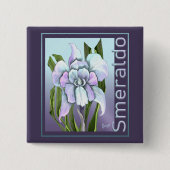 Smeraldo Flower Button (Voorkant)
