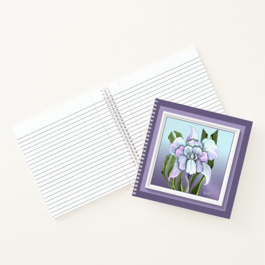 Smeraldo flower Carnet Notitieboek (Binnen)