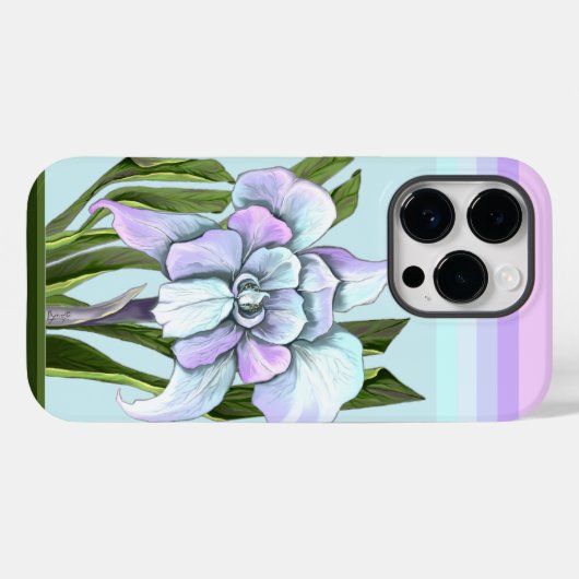 Smeraldo Flower Case-Mate iPhone Case (Achterkant (horizontaal))