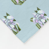 Smeraldo flower Fleece Blanket Deken (Hoek)