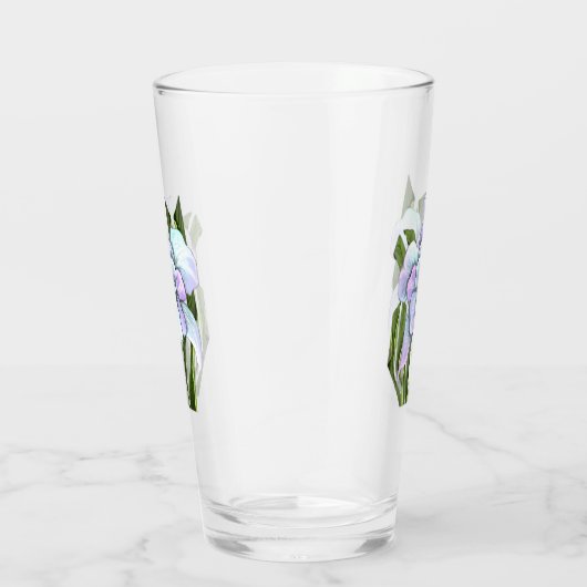 Smeraldo Flower Glas (Rechts)