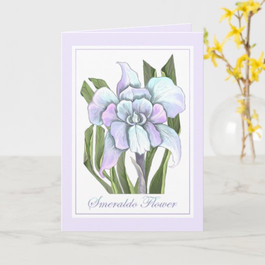 Smeraldo Flower-lege kaart (Gele Bloem)