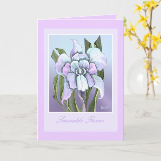 Smeraldo Flower-lege kaart (Gele Bloem)