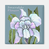Smeraldo flower magnet (Voorkant)