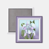 Smeraldo flower magnet (Voorkant / Achterkant)