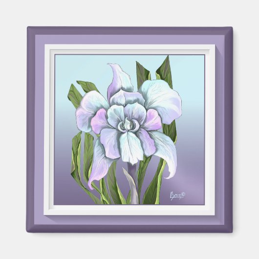 Smeraldo flower magnet (Voorkant)