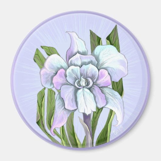 Smeraldo flower Magnet (Voorkant)
