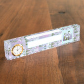 Smeraldo Flower Naambordje (Zijkant)