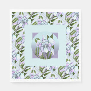 Smeraldo Flower Napkins Servet