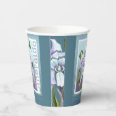 Smeraldo Flower Paper Cups Papieren Bekers (Links)