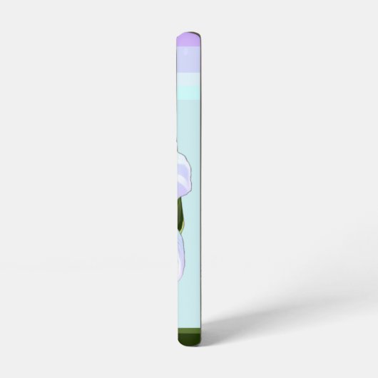 Smeraldo Flower Samsung Galaxy Hoesje (Linkerkant)