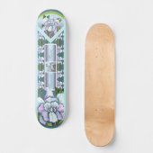Smeraldo Flower Skateboard (Voorkant)