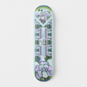 Smeraldo Flower Skateboard (Voorkant)