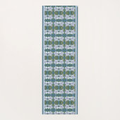 Smeraldo Flower Yoga Mat (Achterkant)