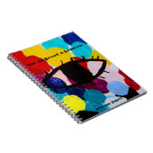 Smeraldo Gallery"Bekijk de schoonheid in iedereen" Notitieboek (Rechterzijde)