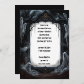 Smerie Night Halloween Party Kaart (Voorkant / Achterkant)