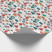 smerig kerstfeest cadeaupapier (Hoek)