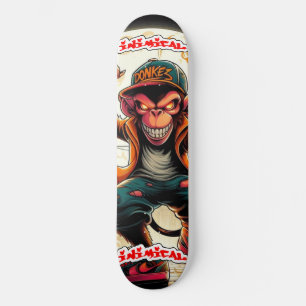 Smerig Kwaad Kleine Aap Persoonlijk Skateboard