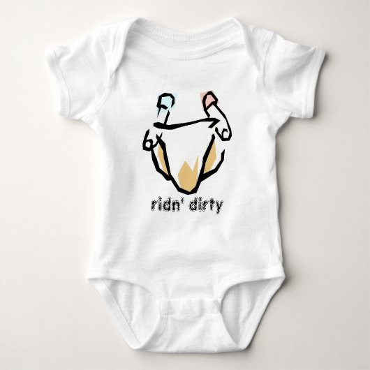 smerige baby romper (Voorkant)