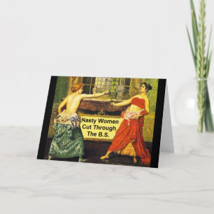 Smerige die Vrouwen door B.S. worden gesneden - Kaart