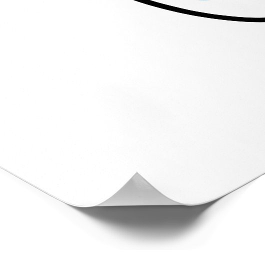 Smerige, duurzame Funny Ghost Pun Poster (Hoek)