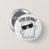 Smerige, duurzame Funny Ghost Pun Ronde Button 5,7 Cm (Voorkant /achterkant)
