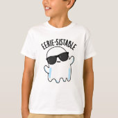 Smerige, duurzame Funny Ghost Pun T-shirt (Voorkant)