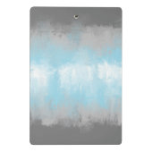 Smerige Glitchy Funky Abstract Demiboy Pride Vlag Mini Klembord (Achterkant)