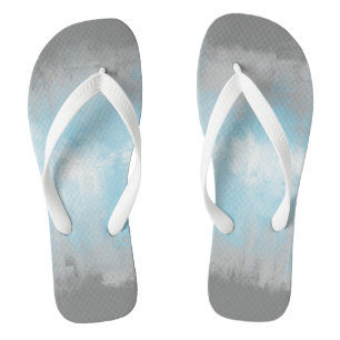 Smerige Glitchy Funky Abstract Demiboy Pride Vlag Teenslippers