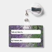 Smerige Groovy Funky Trippy Genderqueer Trots Badge (Achterkant met uittrekbare clip)