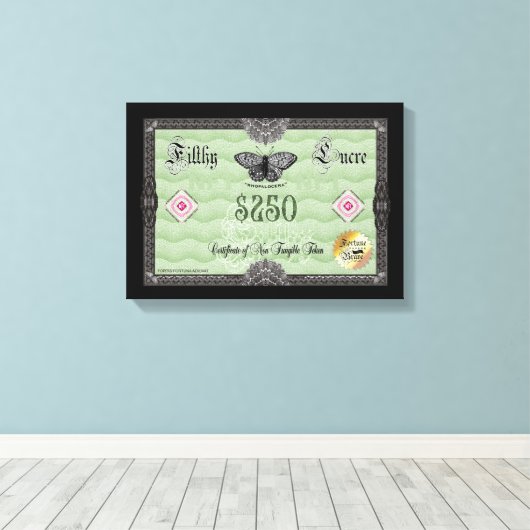 SMERIGE LUCRE 250 CANVAS AFDRUK (Insitu (Houten vloer))