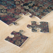 Smerige patronen met rommelige patchwork van textu legpuzzel (Zijkant)
