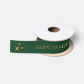 Smerige Persoonlijke Trouwdag Cadeau Satijnen Lint (Spoel)