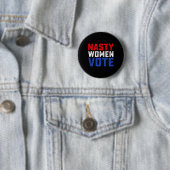 Smerige Vrouwen Stemmen Ronde Button 5,7 Cm (In situ)
