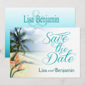 Smerige Wateren Jamaicaanse Strand Red de Datum Kaart (Voorkant / Achterkant)