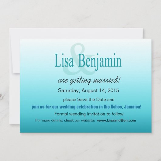 Smerige Wateren Jamaicaanse Strand Sla de Datum Op Kaart (Achterkant)