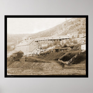 Smet Gold Stamp Central City SD 1888 Poster
