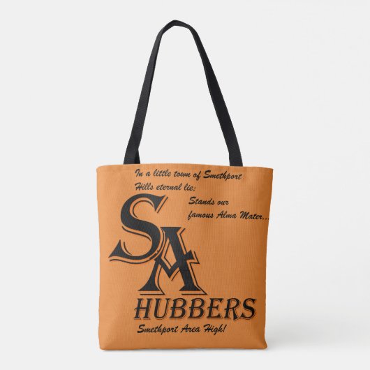 Smethport Alma Mater Canvas tas 3 (Achterkant)