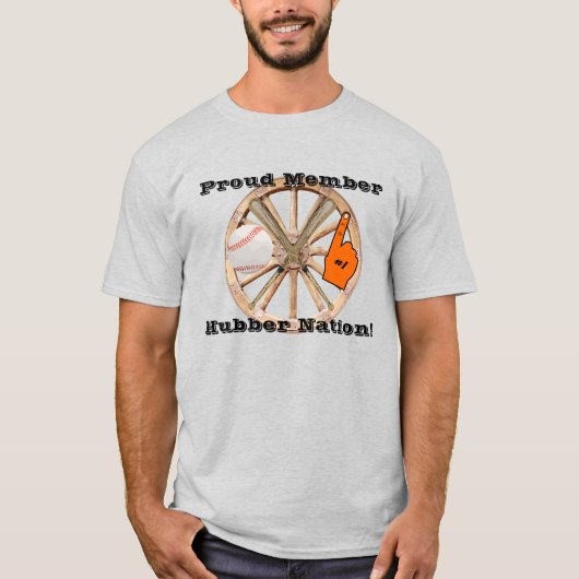 Smethport Hubber Nation Honkbal Softbal Fan LT T-shirt (Voorkant)