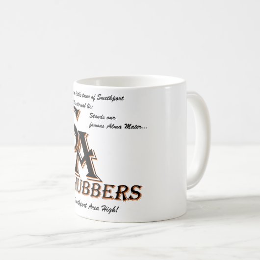 Smethport Hubbers Alma Mater Mok (Voorkant rechts)
