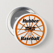 Smethport Hubbers Baseball Fan Button (Voorkant /achterkant)